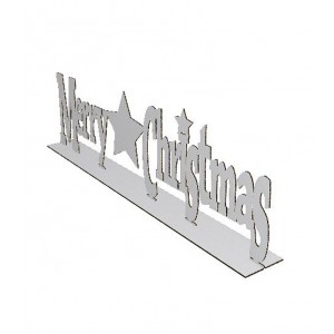 Merry-Christmas-Figuraufsteller