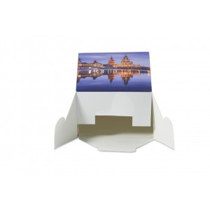 Faltschachtel mit 1 Einstecklasche + Steckboden