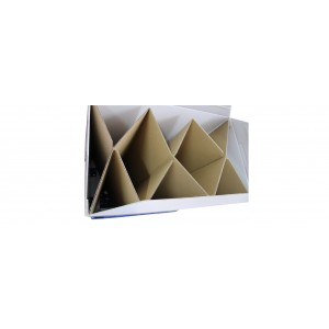 Chep-Display mit Trays und Topper