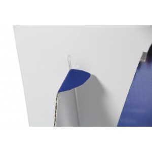 Thekenaufsteller mit Flyer-Fach für DIN A5